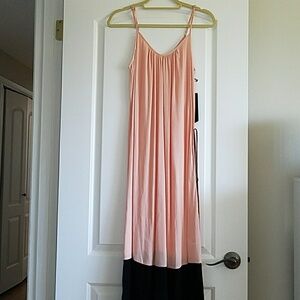 Sam & Lavi Two Tone Maxi Dress Size Small